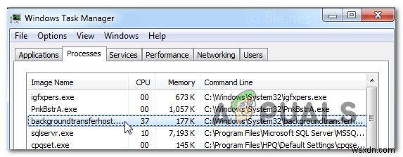 Backgroundtransferhost.exe คืออะไรและฉันควรบล็อกหรือไม่ 