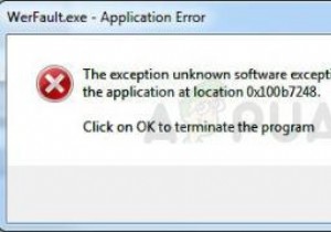 วิธีแก้ไขข้อผิดพลาดแอปพลิเคชัน WerFault.exe บน Windows