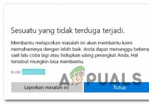 วิธีแก้ไข  รหัสข้อผิดพลาด:0x80D02017  บน Windows Store 