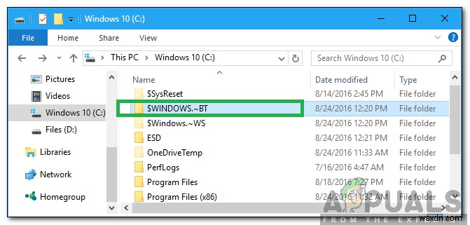 โฟลเดอร์  $Windows.~BT  คืออะไร และคุณควรลบทิ้งหรือไม่ 