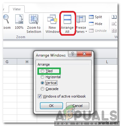 วิธีแก้ไขข้อผิดพลาด  Scroll Bar Missing  ใน Excel 