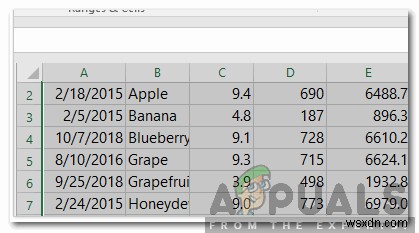 วิธีการลบหลายแถวใน Excel? 