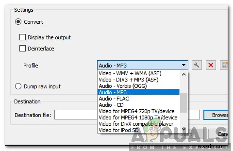 วิธีการแปลง WAV เป็น MP3? 