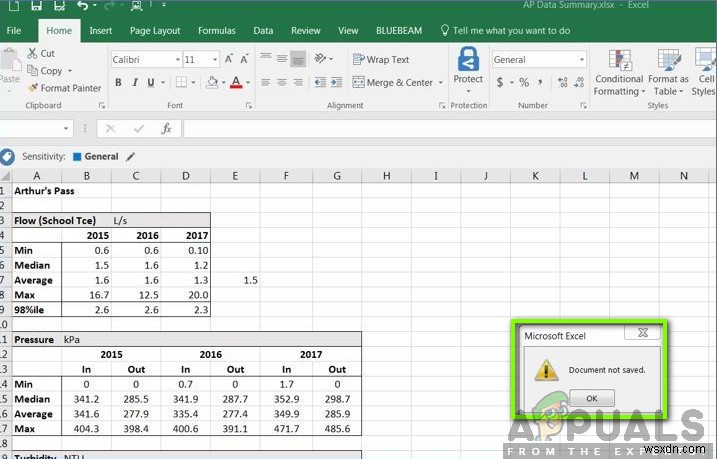 วิธีแก้ไขเอกสาร Excel ที่ไม่ได้บันทึก 