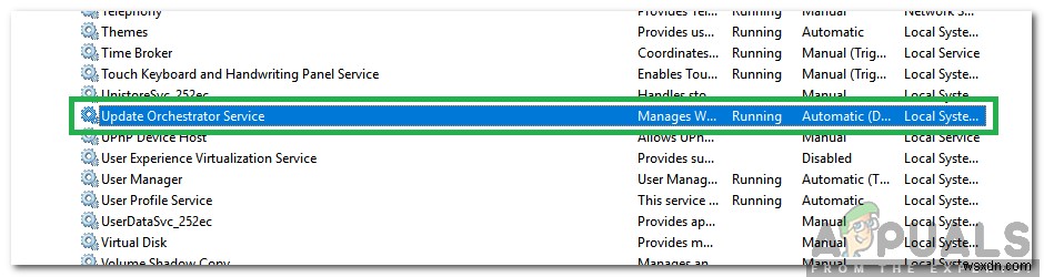  Update Orchestrator Service  คืออะไรและควรปิดการใช้งานหรือไม่ 