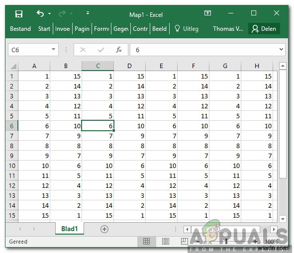 วิธีแก้ไขข้อผิดพลาด  ไม่พบค่าอาร์เรย์  บน Excel 