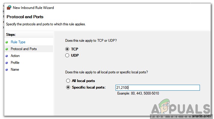 วิธีการแก้ไขข้อผิดพลาด  ล้มเหลวในการดึงข้อมูลรายชื่อไดเรกทอรี  บน FileZilla 