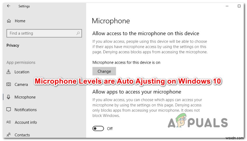 วิธีหยุดไมโครโฟนจากการปรับอัตโนมัติของ Windows 10 