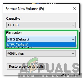 วิธีแปลง FAT32 เป็น NTFS 