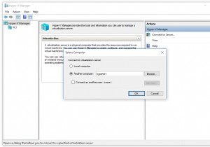 วิธีแก้ไขปัญหาการเชื่อมต่อกับ Hyper-V Server 2019 ระยะไกล 