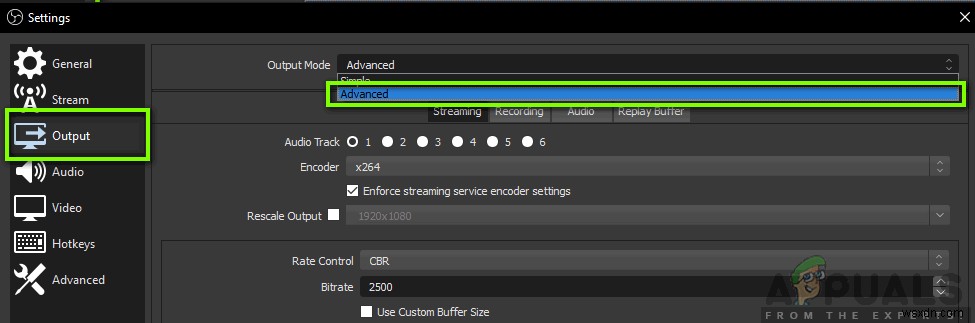 วิธีแก้ไข Encoding Overloaded ใน OBS Studio 