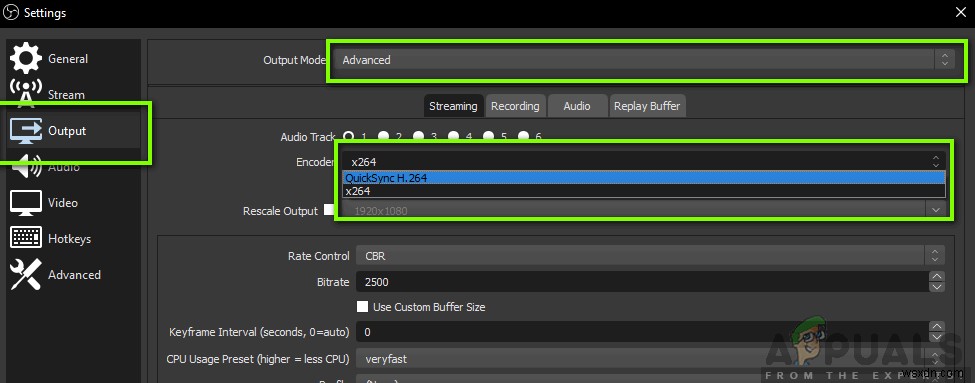 วิธีแก้ไข Encoding Overloaded ใน OBS Studio 