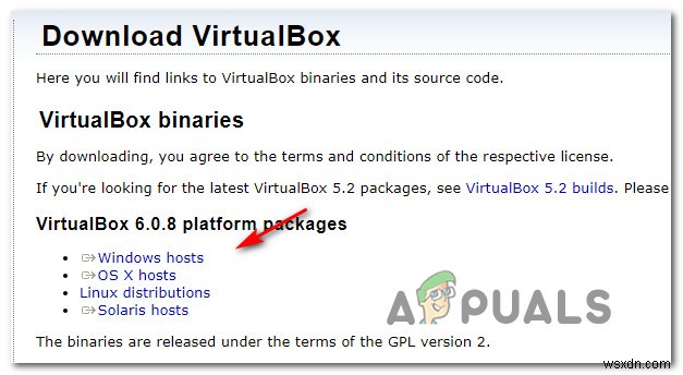 วิธีแก้ไขข้อผิดพลาด  ล้มเหลวในการรับวัตถุ VirtualBox COM  