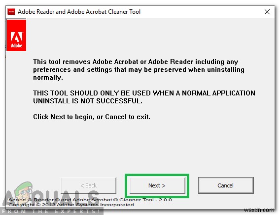 แก้ไข:Adobe Acrobat จะไม่เปิดขึ้น 