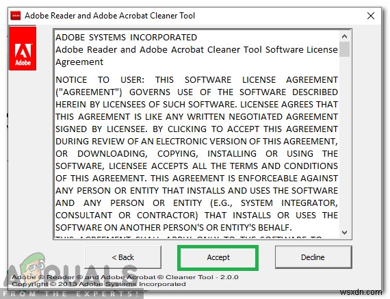 แก้ไข:Adobe Acrobat จะไม่เปิดขึ้น 