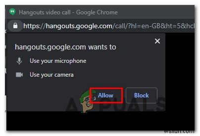 วิธีแก้ไข Google Hangouts Camera ไม่ทำงาน 