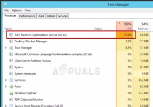 แก้ไข:การใช้งาน CPU สูงโดย .NET Runtime Optimization Service 