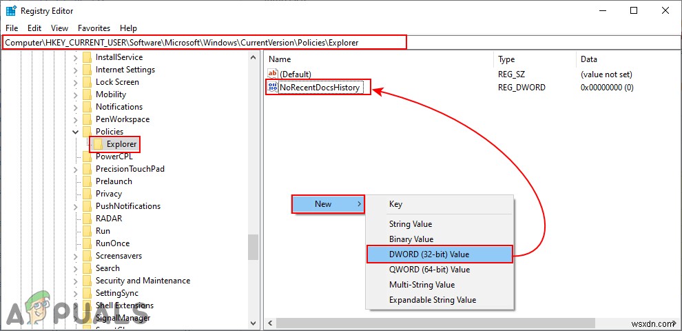 วิธีปิดการใช้งานไฟล์ล่าสุดใน Windows 10 