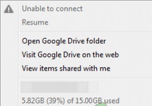 แก้ไข:Google Drive ไม่สามารถเชื่อมต่อ 