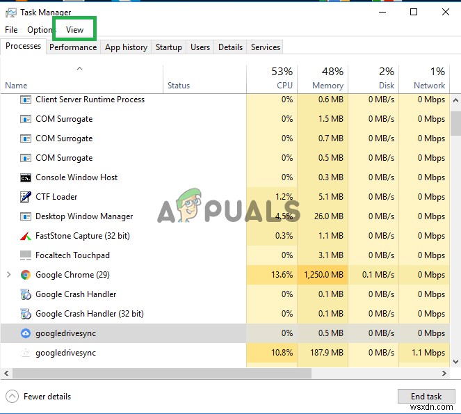 แก้ไข:Google Drive ไม่สามารถเชื่อมต่อ 