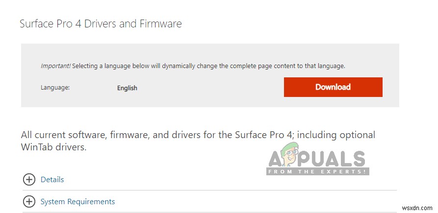 แก้ไข:แป้นพิมพ์ Surface Pro 4 ไม่ทำงาน 