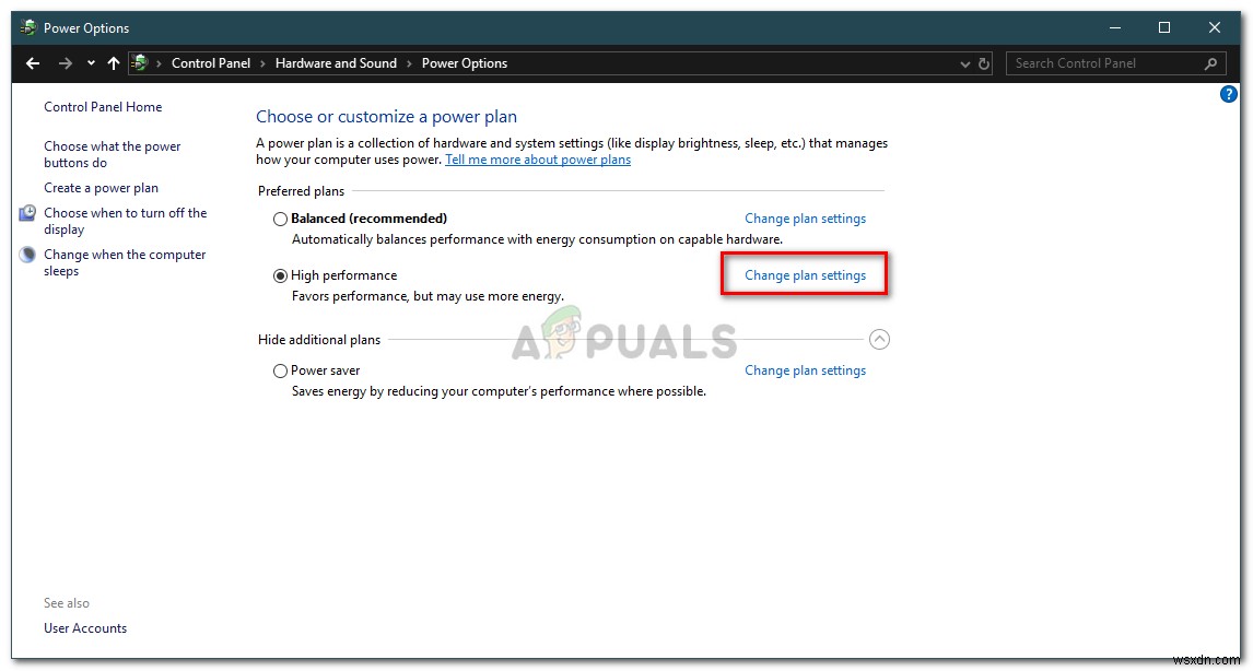 แก้ไข:Windows 10 Adaptive Brightness จะไม่ปิด 