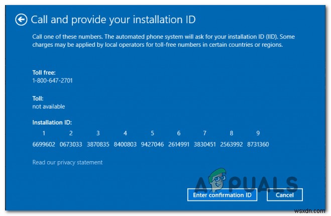 แก้ไข:รหัสข้อผิดพลาดการเปิดใช้งาน Windows 0xC004C008 