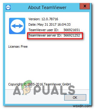 แก้ไข:TeamViewer ติดอยู่ในการเริ่มต้นพารามิเตอร์การแสดงผล 