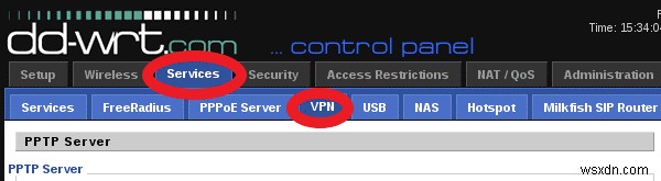 วิธีตั้งค่า VPN บนเราเตอร์ DD-WRT 