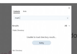 แก้ไข:ไม่สามารถโหลดผลลัพธ์ไดเรกทอรีใน Skype 