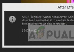 แก้ไข:ไม่ได้ติดตั้ง Adobe Media Encoder 