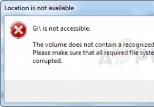 แก้ไข:โวลุ่มไม่มีระบบไฟล์ที่รู้จัก 