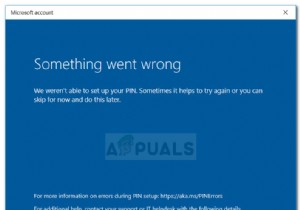 แก้ไข:มีบางอย่างผิดพลาดผิดพลาด 0x80090016 บน Windows 10 