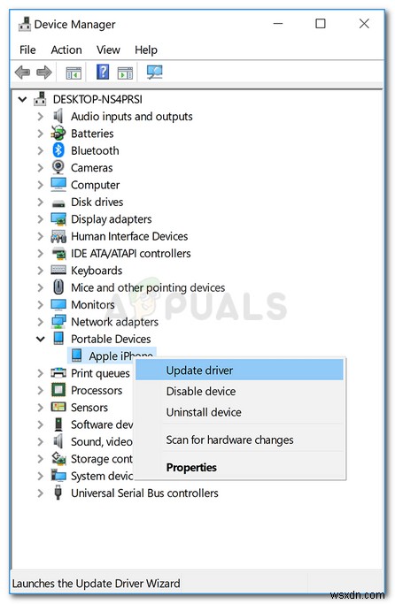 แก้ไข:ไม่ได้ติดตั้งไดรเวอร์ที่จำเป็นสำหรับ iPhone เครื่องนี้บน Windows 10 