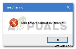 แก้ไข:ไม่สามารถแชร์โฟลเดอร์ของคุณบน Windows 10 