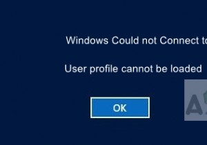 แก้ไข:Windows ไม่สามารถเชื่อมต่อกับ ProfSvc Service 