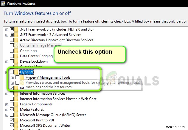 แก้ไข:VirtualBox ไม่แสดง Windows 10 (64 บิต) 