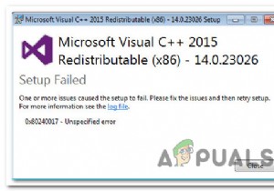แก้ไข:0x80240017 Unspecified Error 