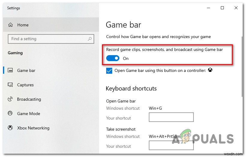 แก้ไข:Game Bar ไม่เปิดใน Windows 10 