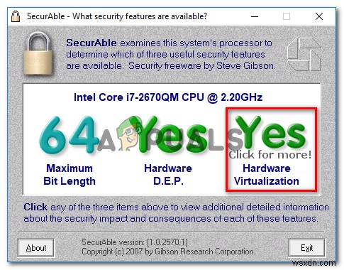 แก้ไข:การเร่งฮาร์ดแวร์ VT-X/AMD-V ไม่พร้อมใช้งานบนระบบของคุณ 