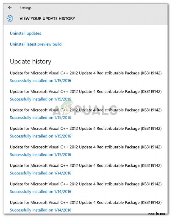 แก้ไข:Windows 10 คอยอัปเดต 