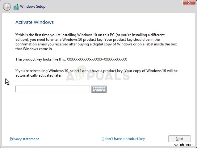 แก้ไข:ไม่สามารถติดตั้ง Windows ลงใน Disk . นี้ได้ 