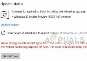 แก้ไข:ข้อผิดพลาด Windows Update 0x8024a11a บน Windows 10 