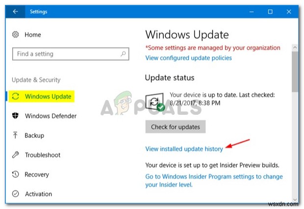 แก้ไข:ข้อผิดพลาด Windows Update 0x8024a11a บน Windows 10 