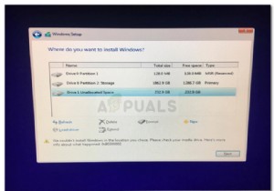 แก้ไข:ข้อผิดพลาดของตัวติดตั้ง Windows 0x80300002 