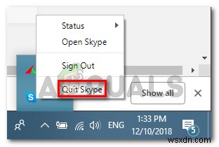 แก้ไข:เราไม่สามารถเปิด Skype คุณได้ลงชื่อเข้าใช้บนคอมพิวเตอร์เครื่องนี้แล้ว 