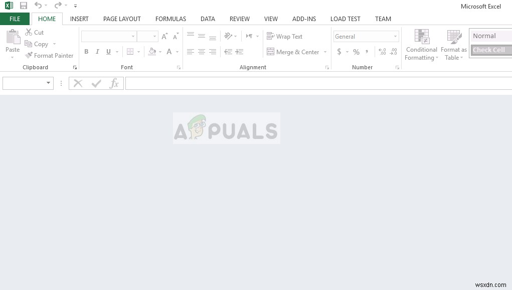 แก้ไข:Excel จะไม่เปิด 