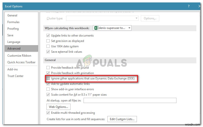 แก้ไข:Microsoft Excel กำลังรอแอปพลิเคชันอื่นเพื่อดำเนินการ OLE ให้เสร็จสิ้น 