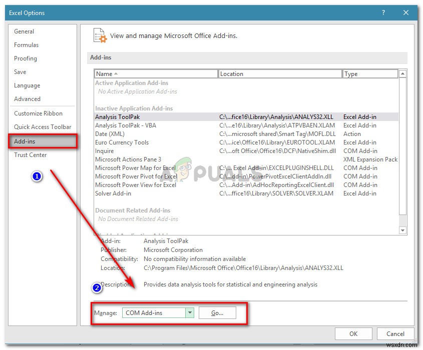 แก้ไข:Microsoft Excel กำลังรอแอปพลิเคชันอื่นเพื่อดำเนินการ OLE ให้เสร็จสิ้น 