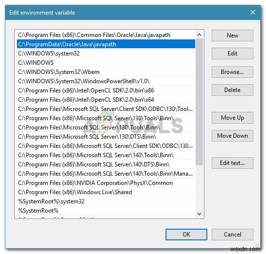 แก้ไข:Java เริ่มต้นแล้ว แต่ส่งคืนรหัสออก =13 Eclipse 